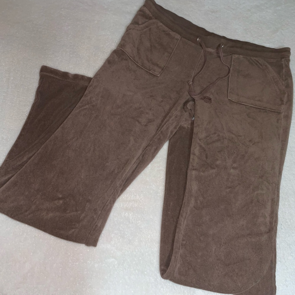 Brown sweat pants size Medium
